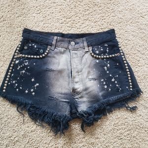 Custom Vintage Festival Levi's Shorts